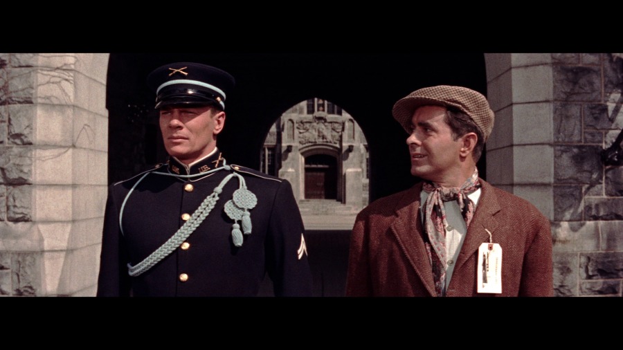 Screen capture from The Long Gray Line