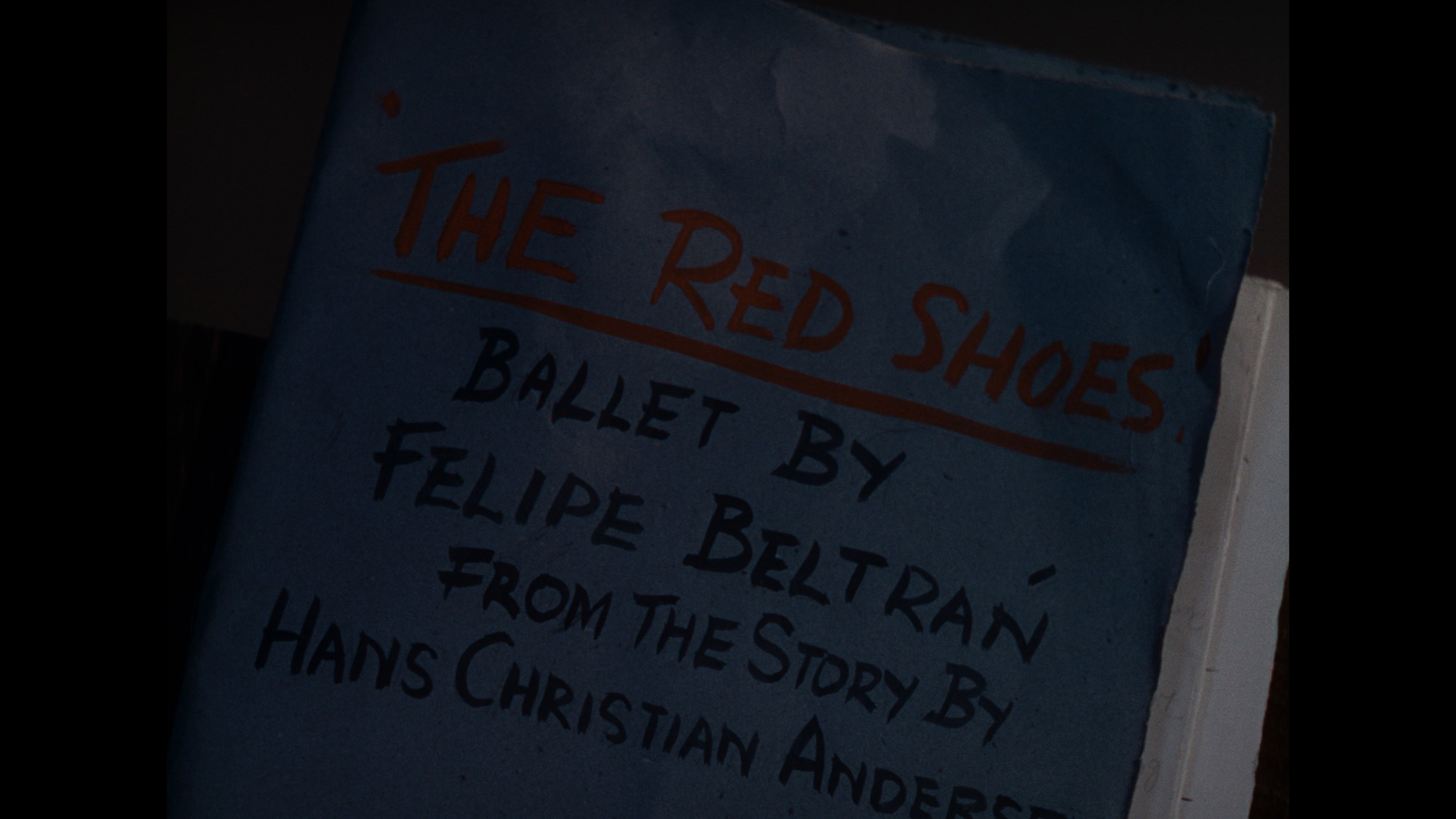 Screen capture from The Red Shoes