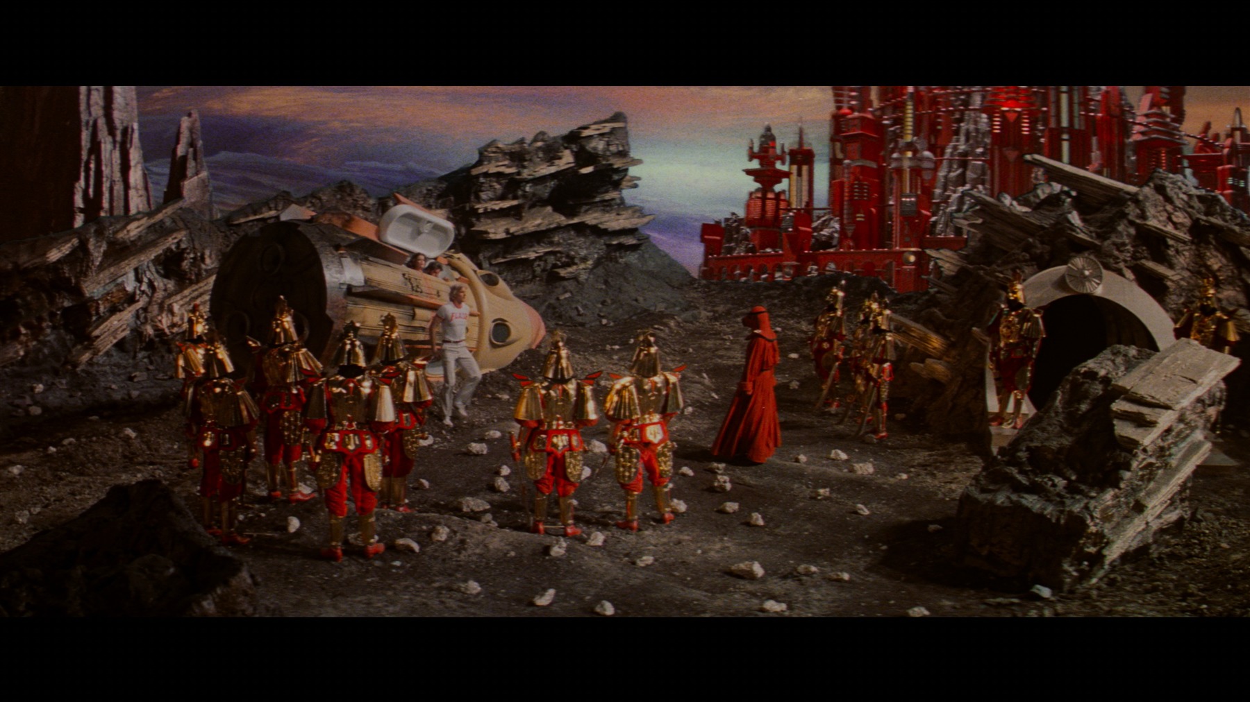 Screen capture from Flash Gordon