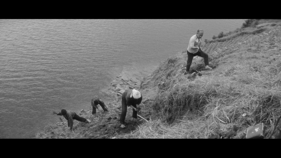 Screen capture from The Naked Island