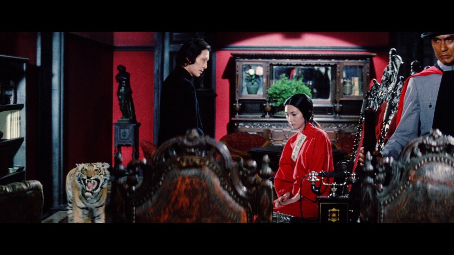 Screen capture from The Complete Lady Snowblood