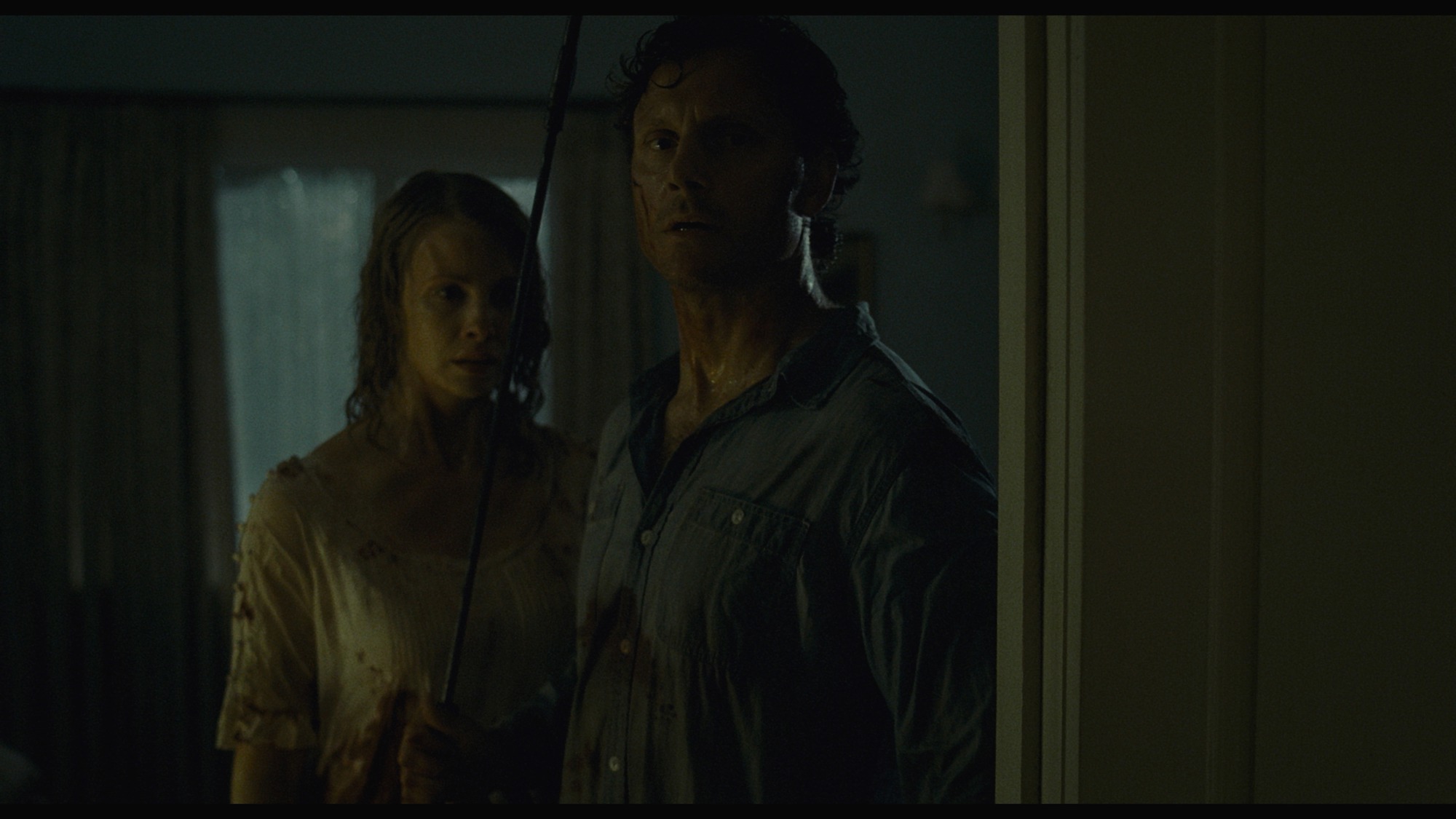 Screen capture from The Last House on the Left