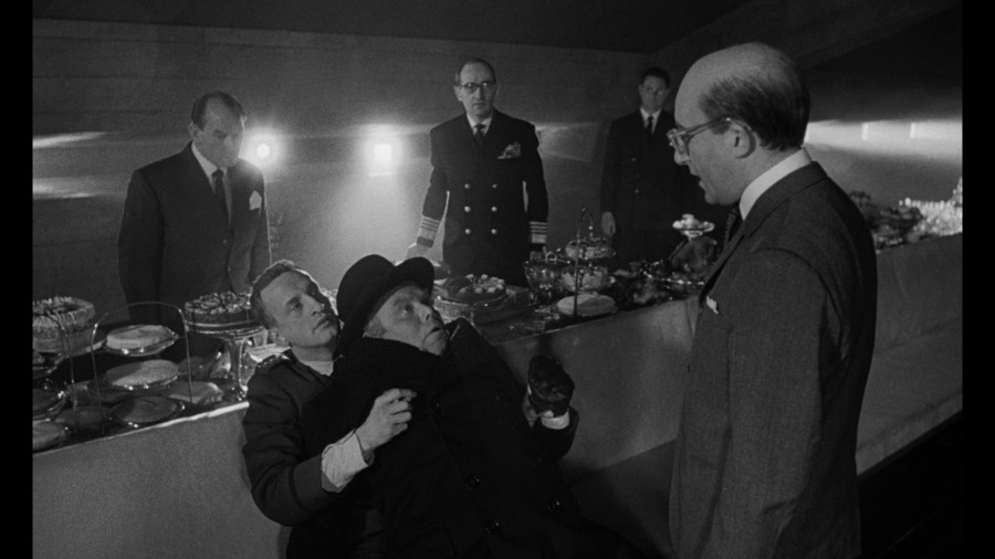 Screen capture from Dr. Strangelove, or: How I Learned to Stop Worrying and Love the Bomb