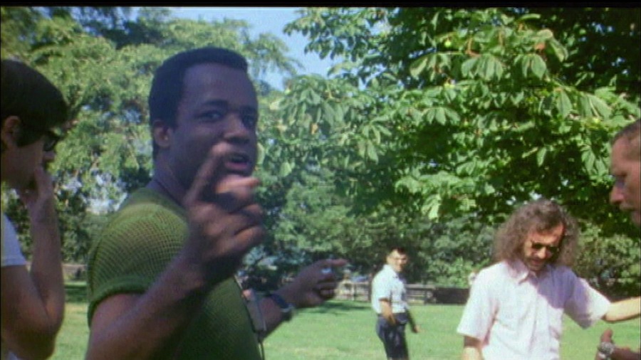 Screen capture from Symbiopsychotaxiplasm: Two Takes by William Greaves