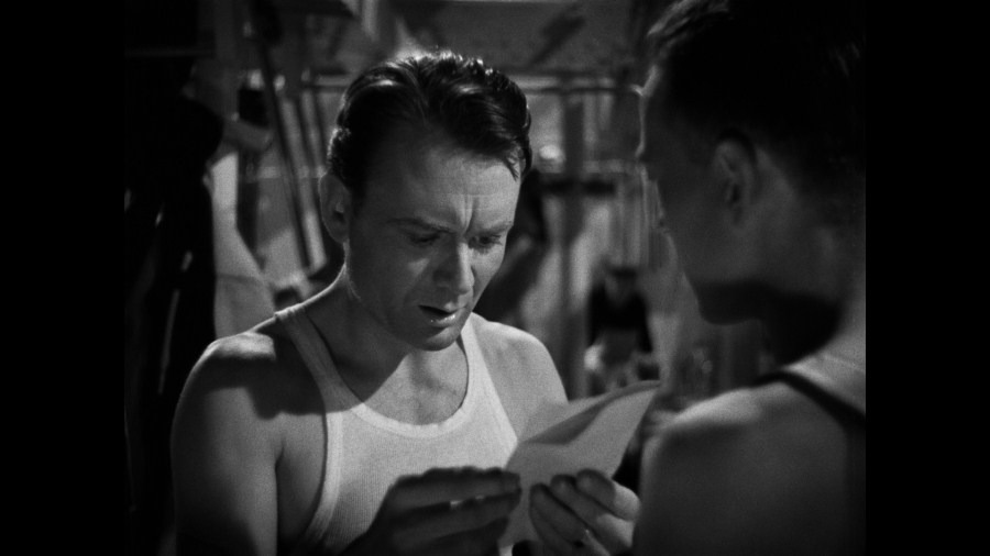 Screen capture from In Which We Serve
