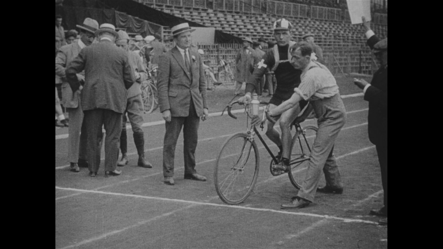 Screen capture from 100 Years of Olympic Films