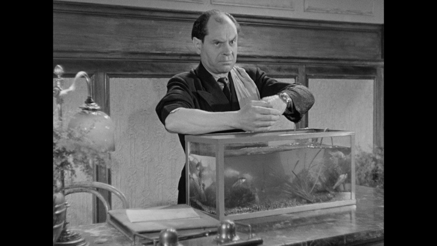 Screen capture from Monsieur Hulot's Holiday