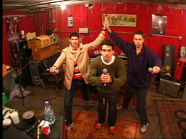Screen capture from Beastie Boys Video Anthology