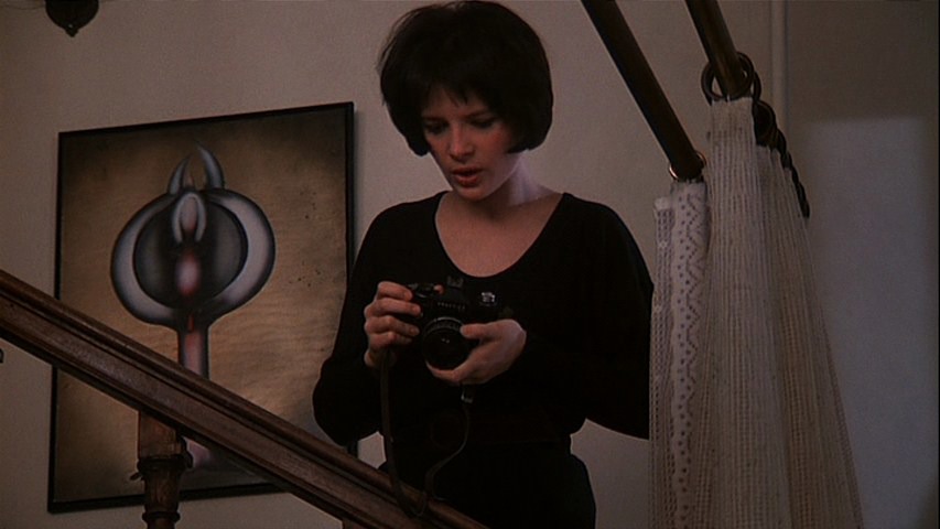Screen capture from The Unbearable Lightness of Being