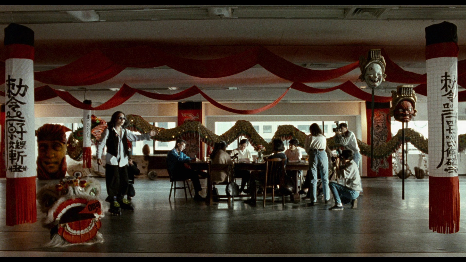 Screen capture from A Confucian Confusion / Mahjong: Two Films by Edward Yang