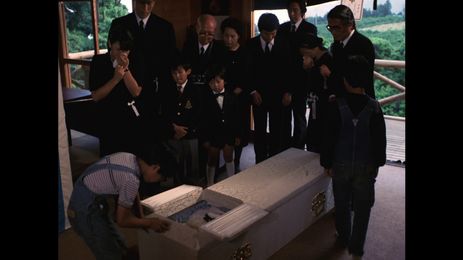 Screen capture from The Funeral