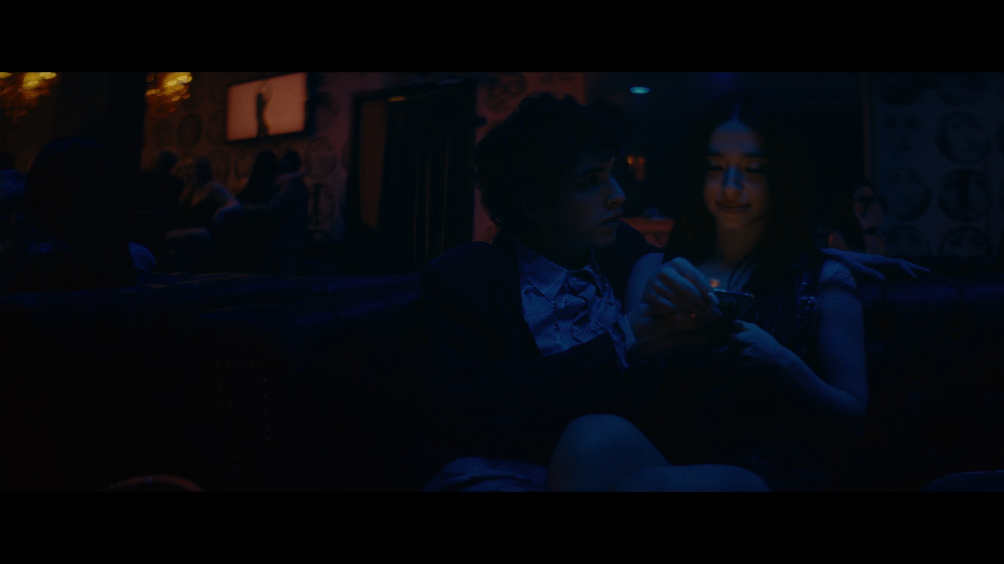 Screen capture from Anora