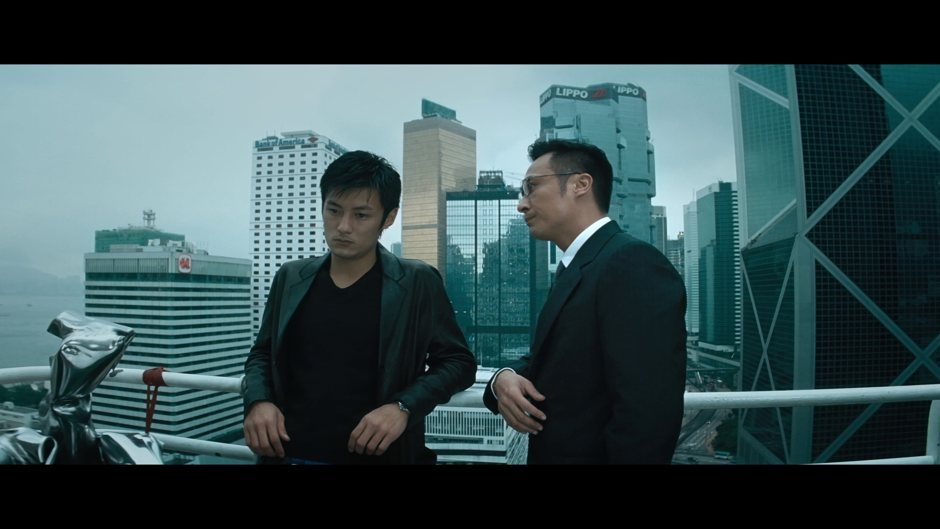 Screen capture from The Infernal Affairs Trilogy