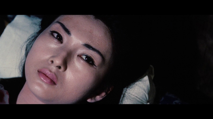Screen capture from The Complete Lady Snowblood