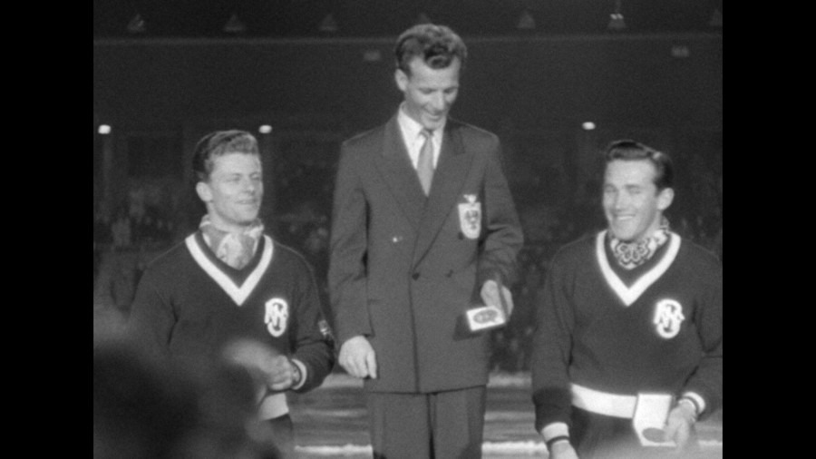 Screen capture from 100 Years of Olympic Films