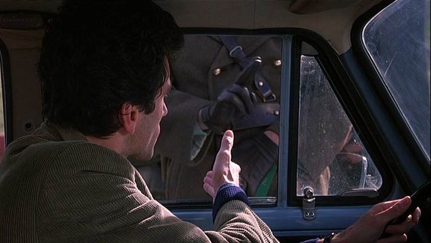 Screen capture from The Unbearable Lightness of Being