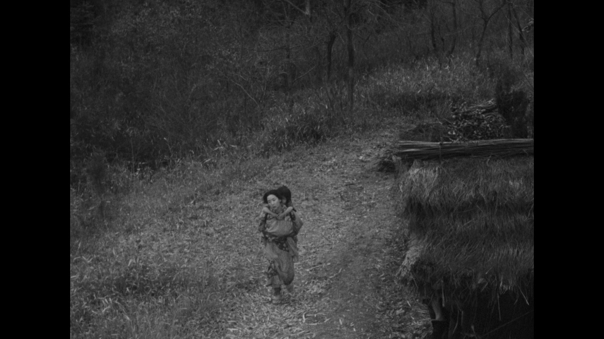 Screen capture from Ugetsu