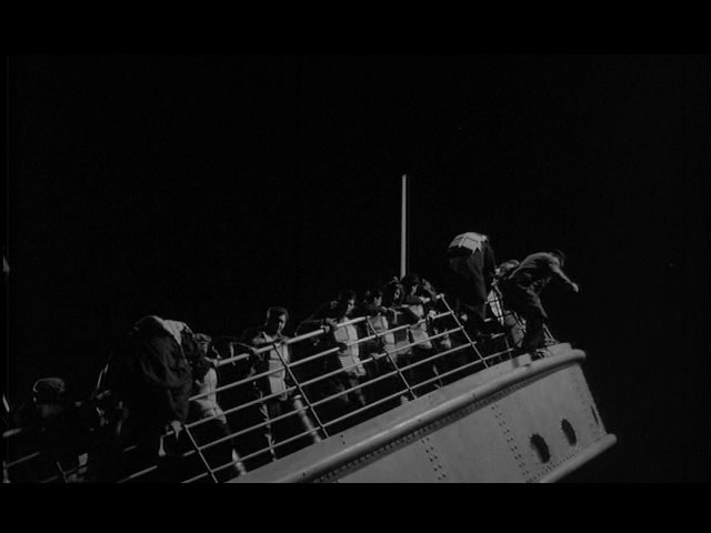 Screen capture from A Night to Remember