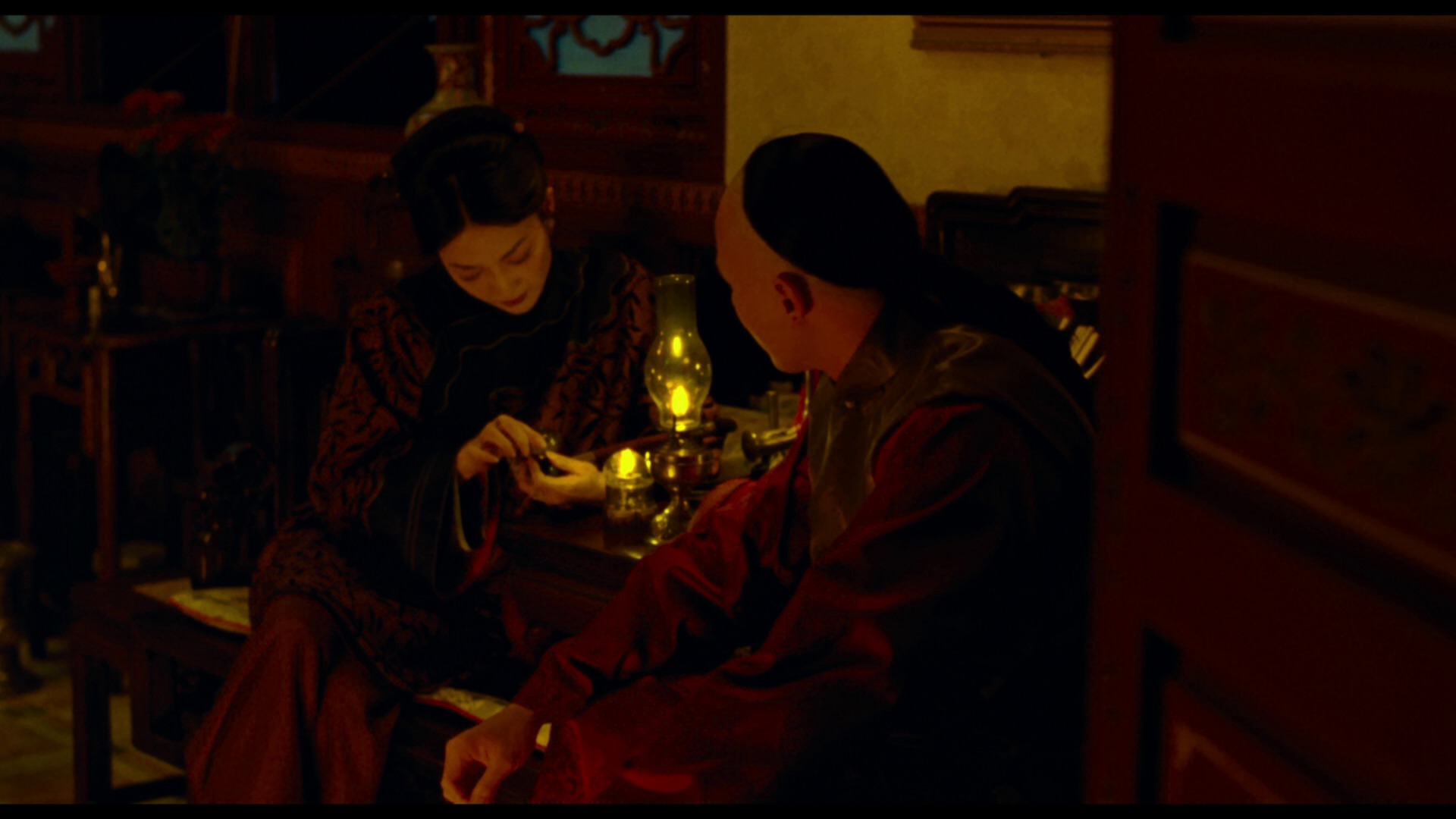 Screen capture from Flowers of Shanghai