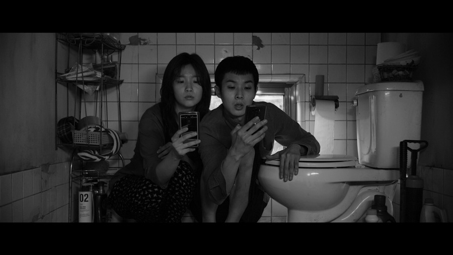 Screen capture from Parasite