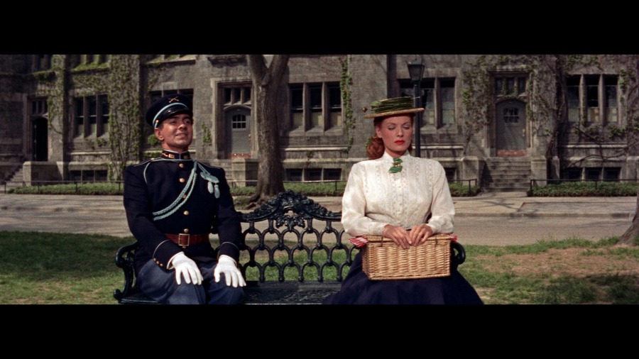 Screen capture from The Long Gray Line