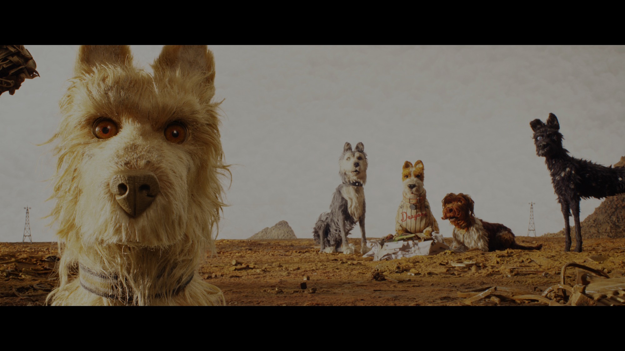 Screen capture from Isle of Dogs