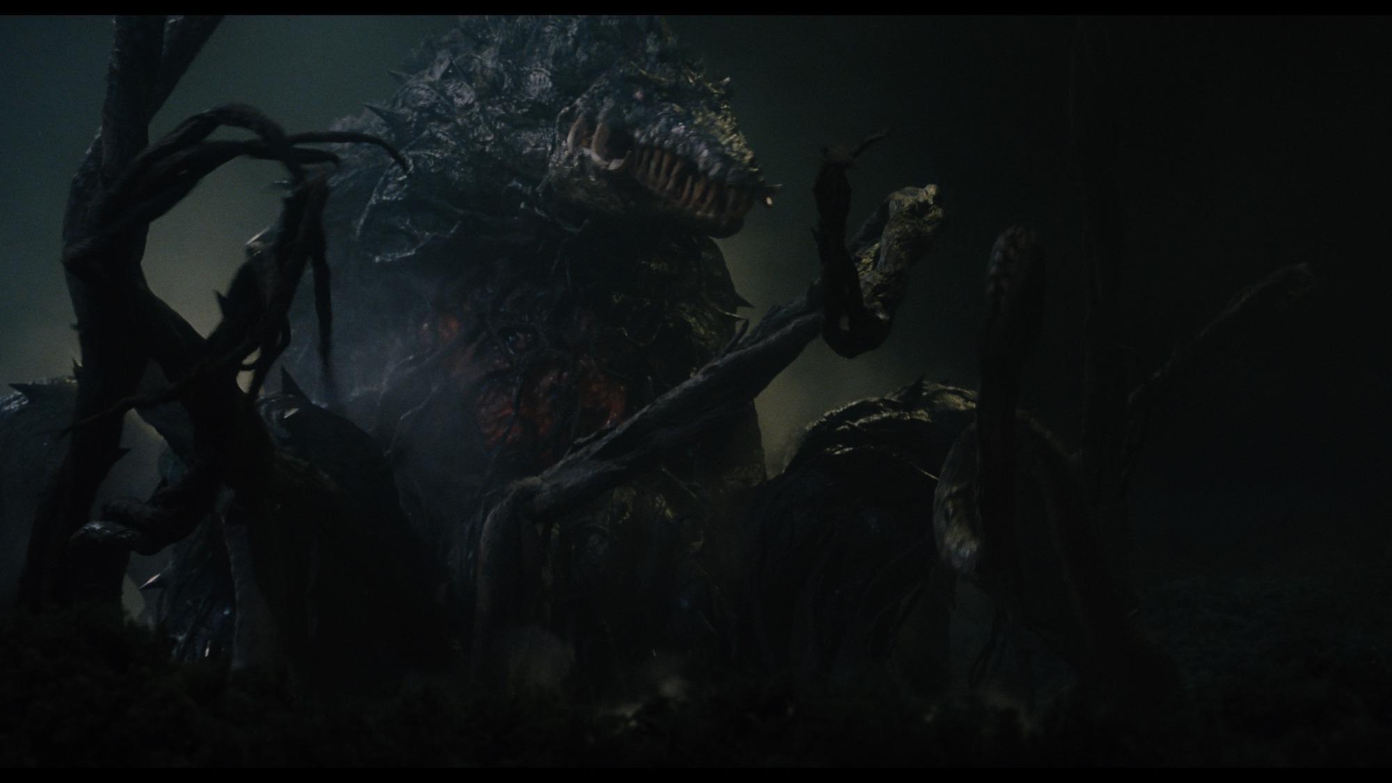 Screen capture from Godzilla vs. Biollante