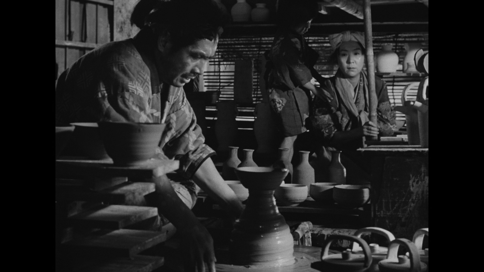 Screen capture from Ugetsu