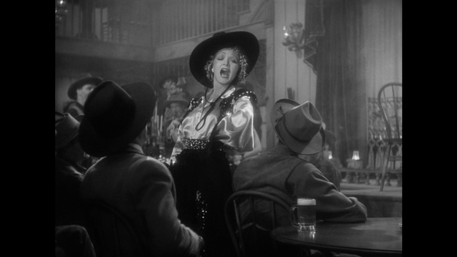Screen capture from Destry Rides Again