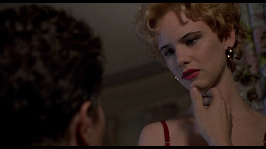 Screen capture from Romeo is Bleeding