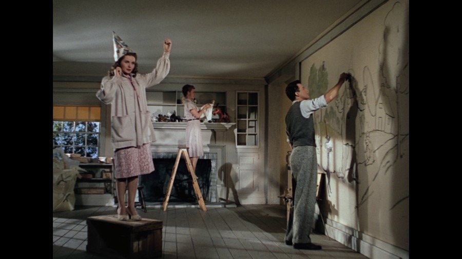Screen capture from Leave Her to Heaven