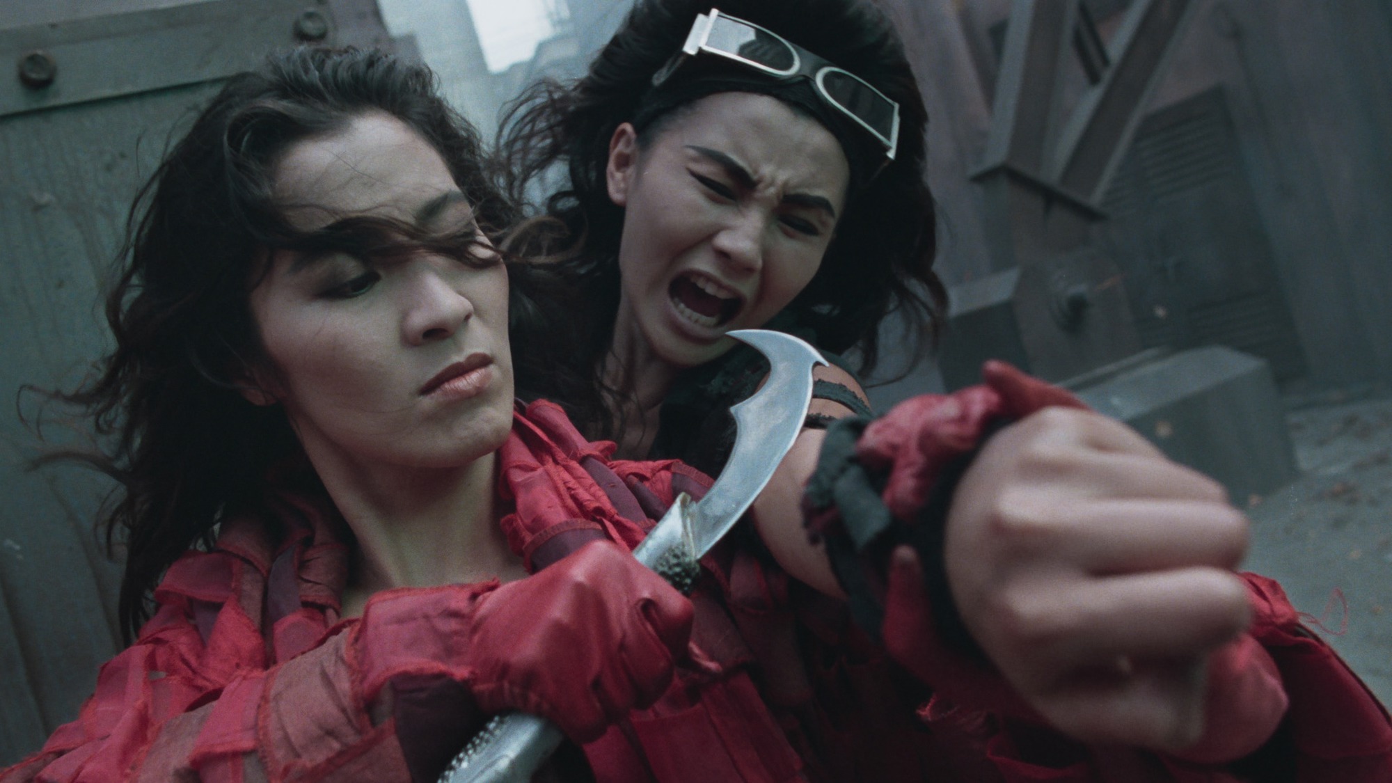 Screen capture from The Heroic Trio / Executioners