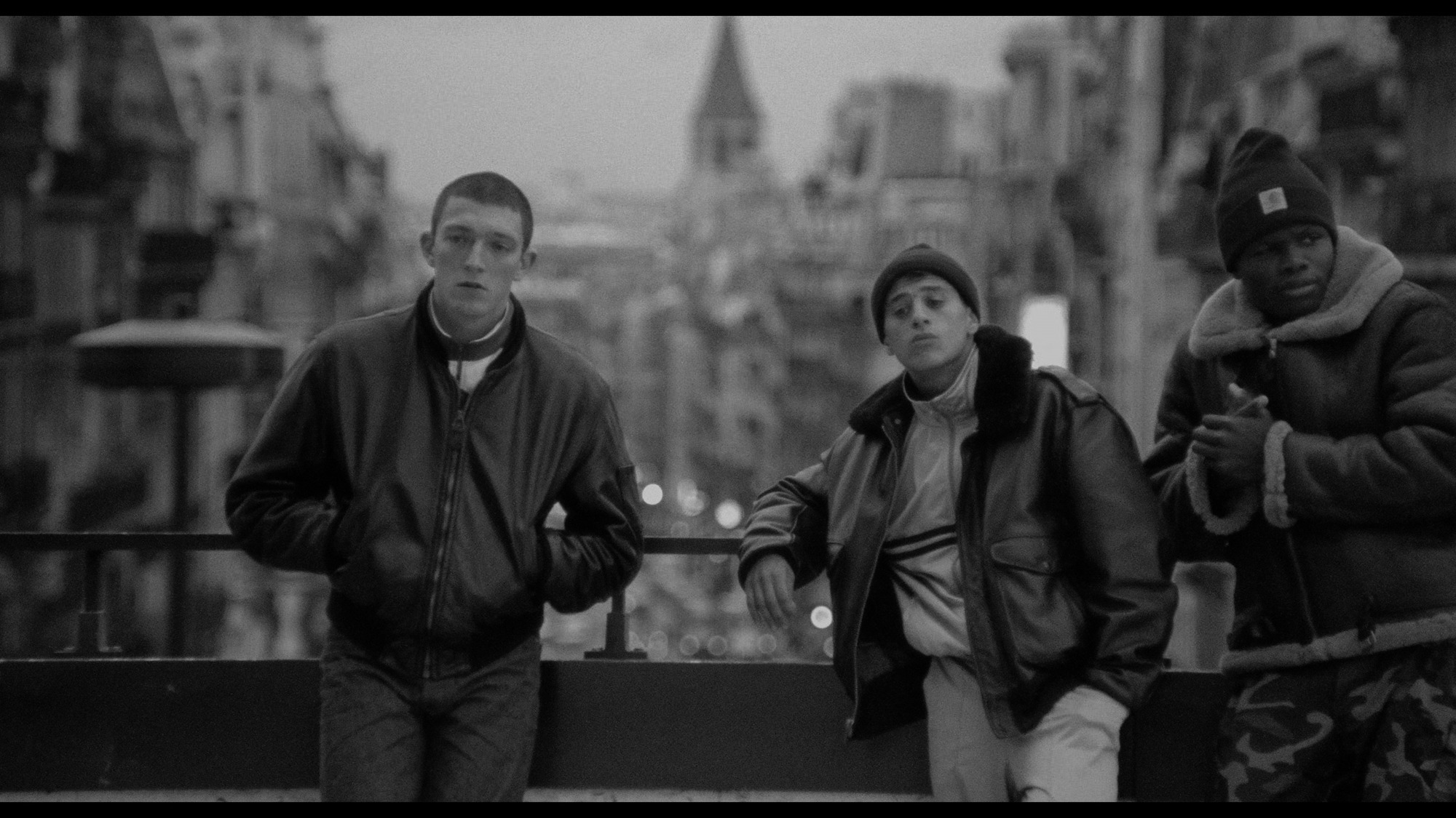 Screen capture from La haine