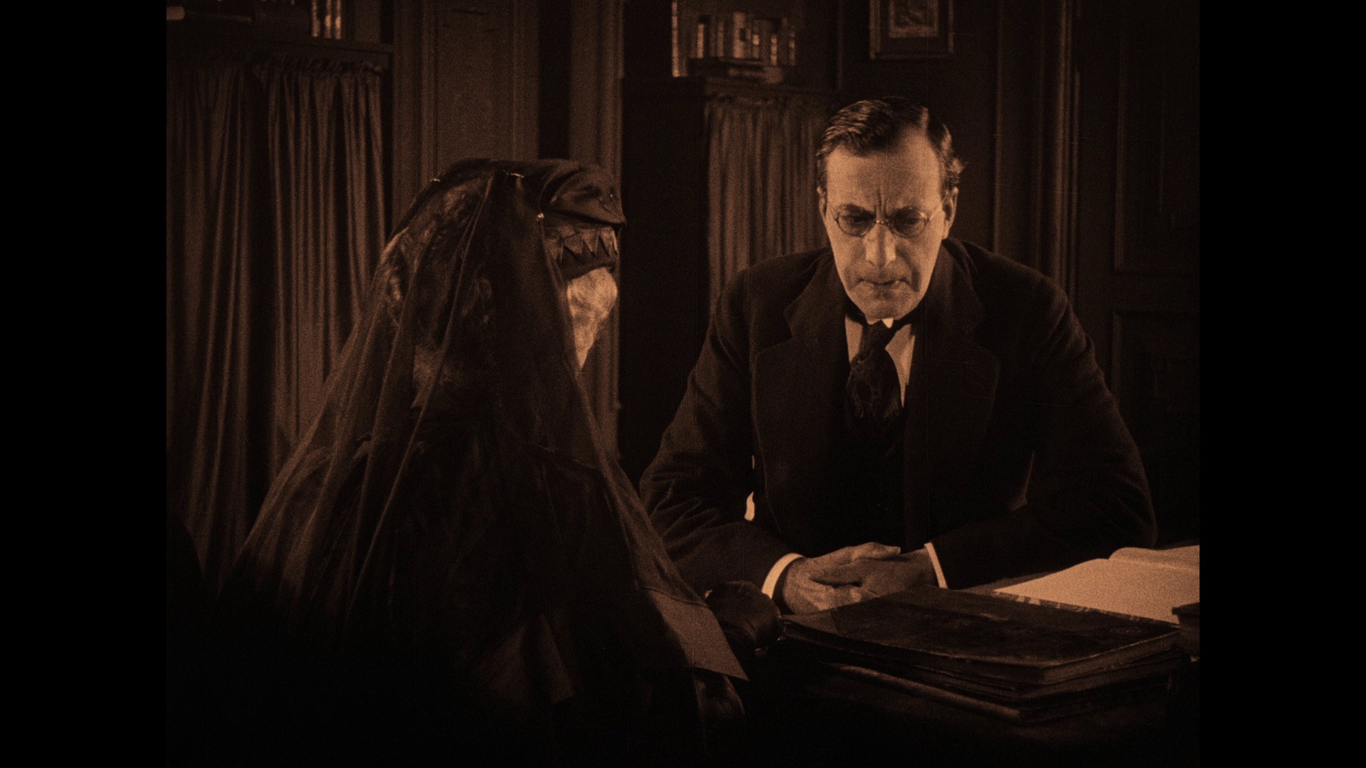 Screen capture from Häxan