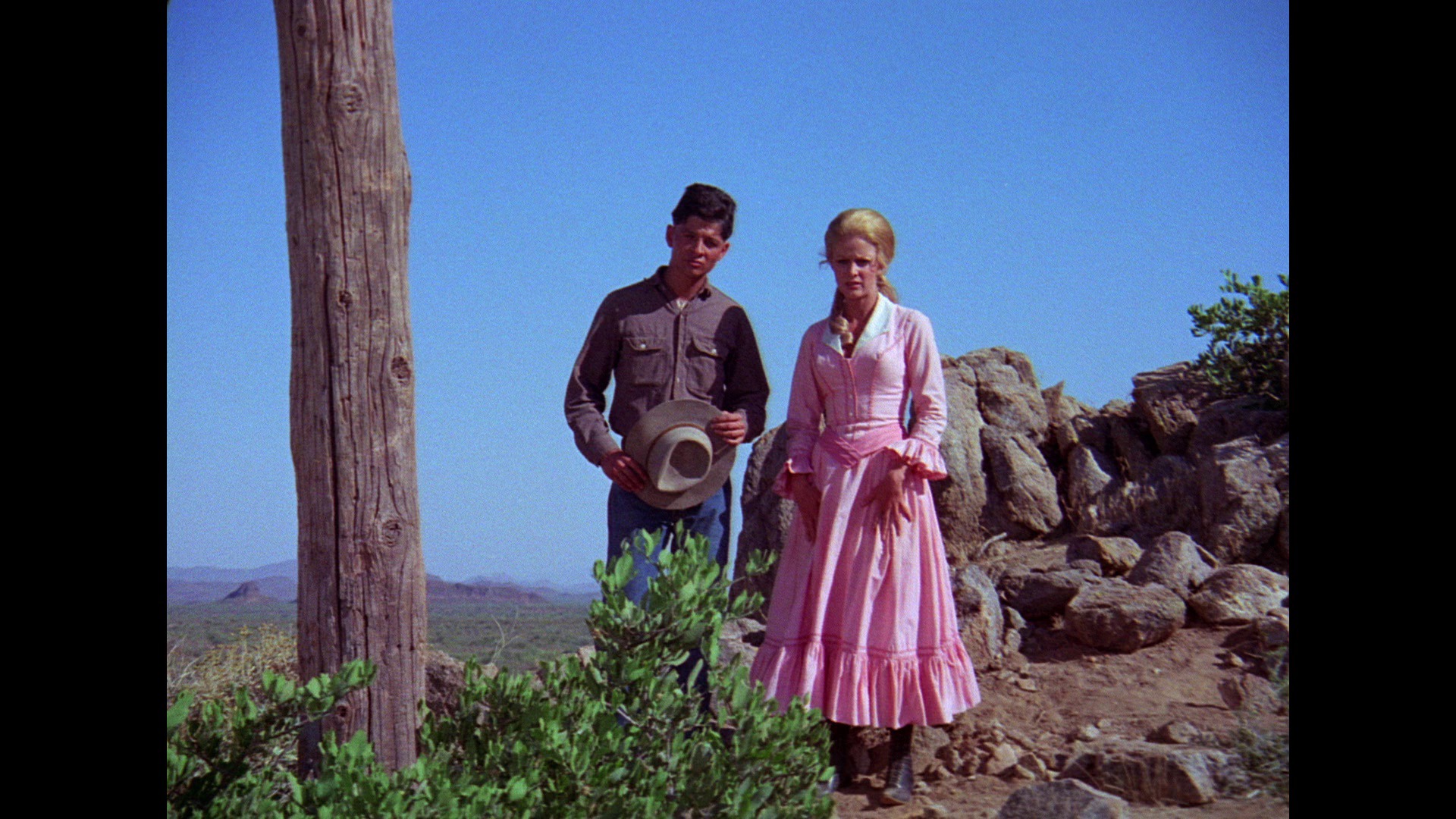 Screen capture from A Time for Dying