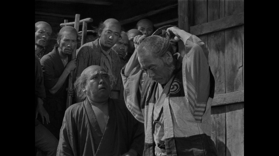 Screen capture from Seven Samurai