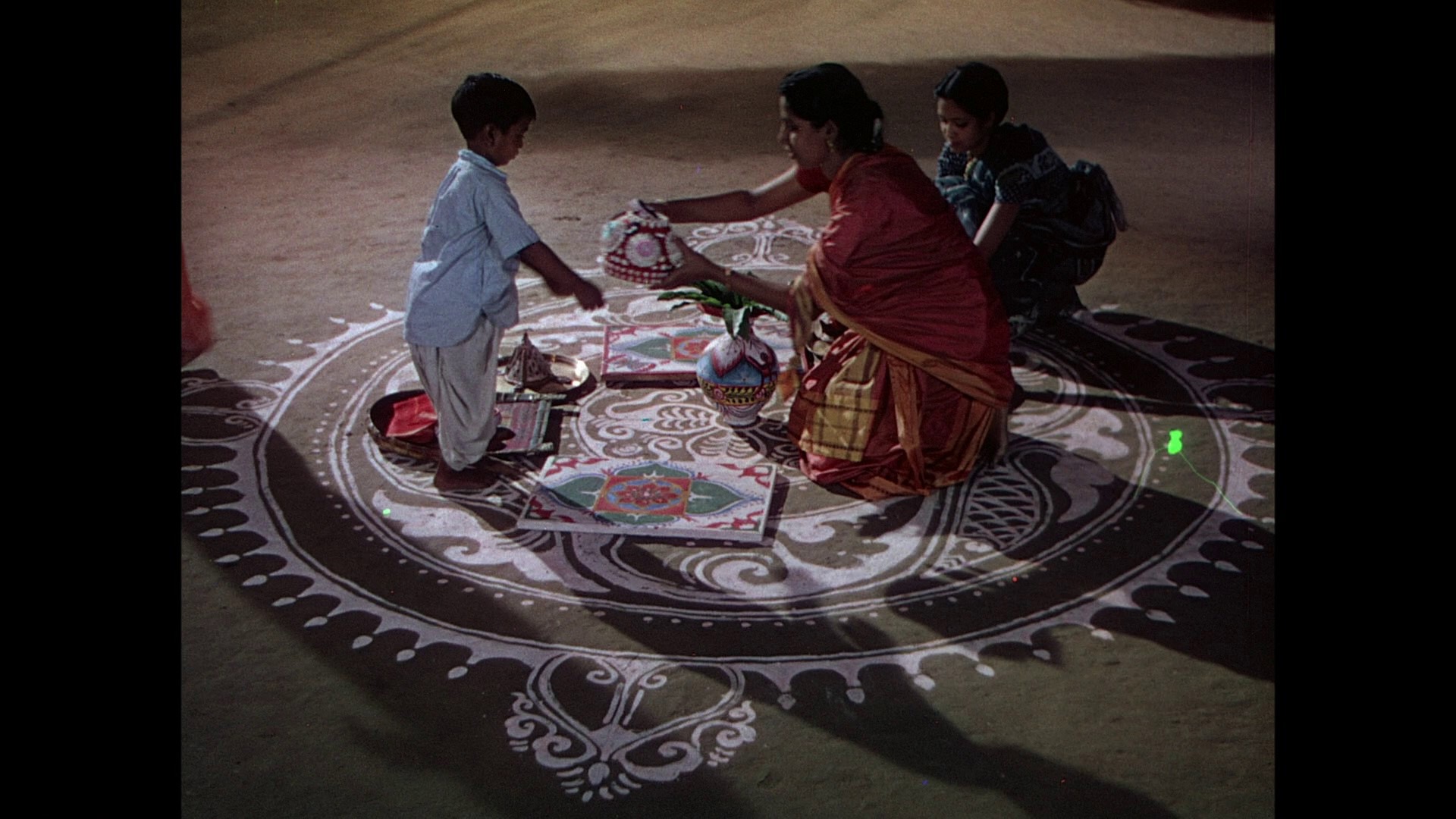 Screen capture from The River