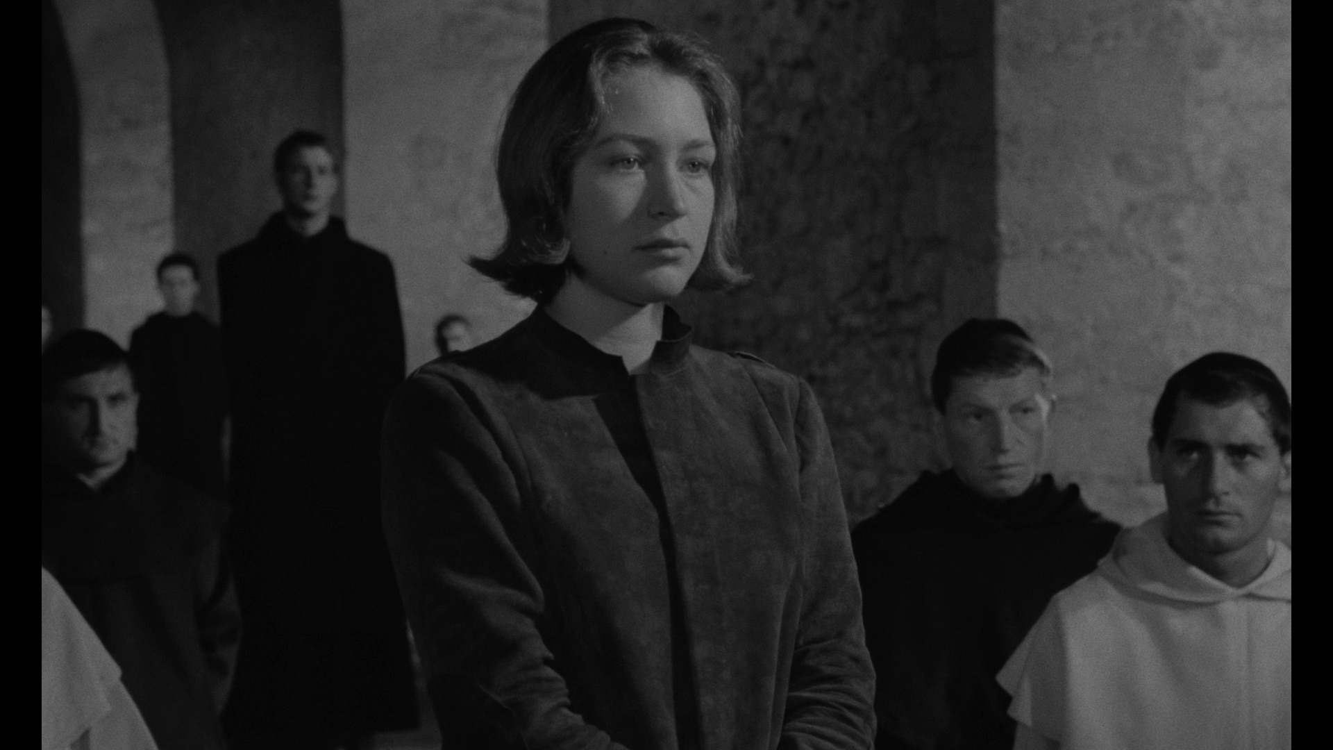 Screen capture from The Trial of Joan of Arc