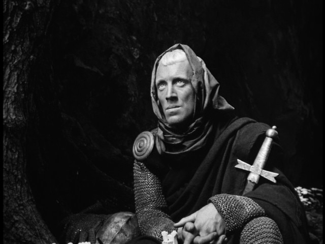 Screen capture from The Seventh Seal