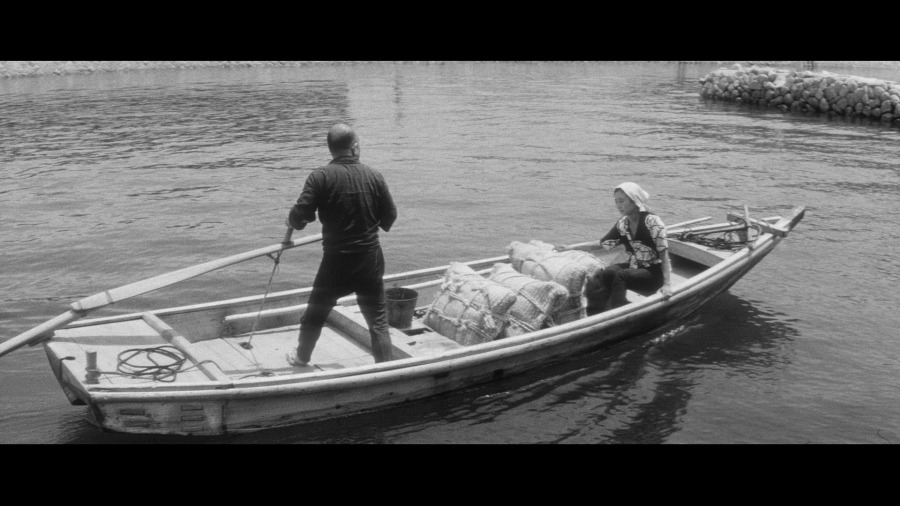 Screen capture from The Naked Island
