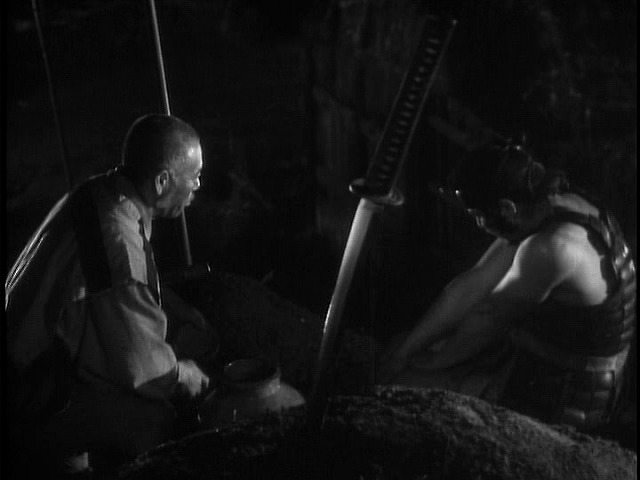Screen capture from Seven Samurai