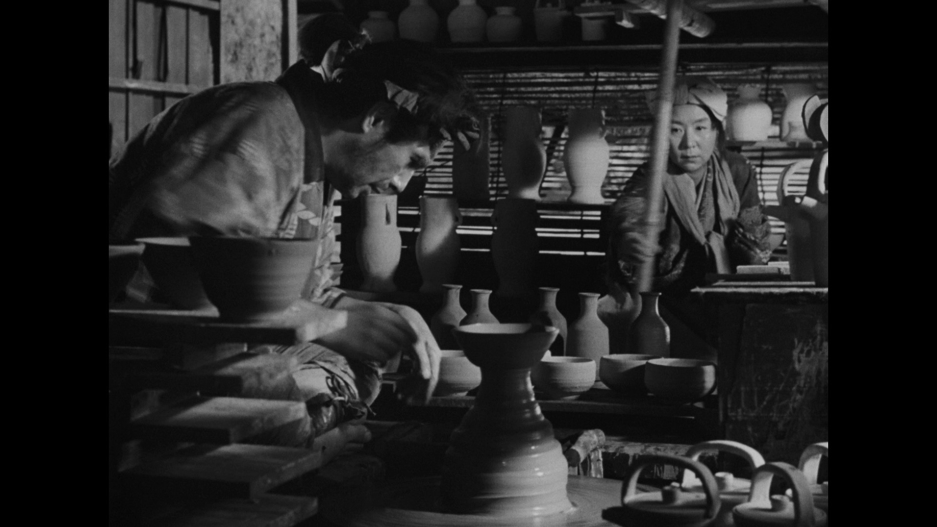Screen capture from Ugetsu