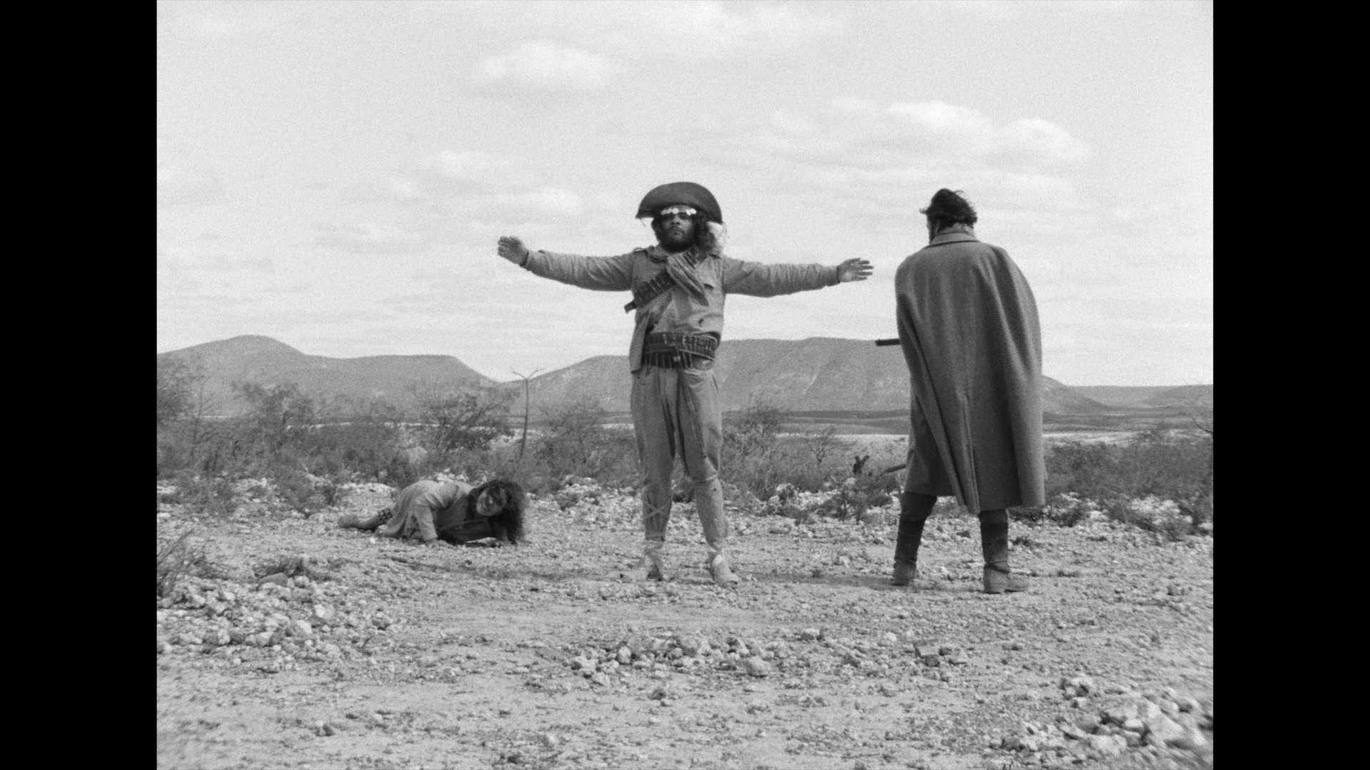 Screen capture from Black God, White Devil
