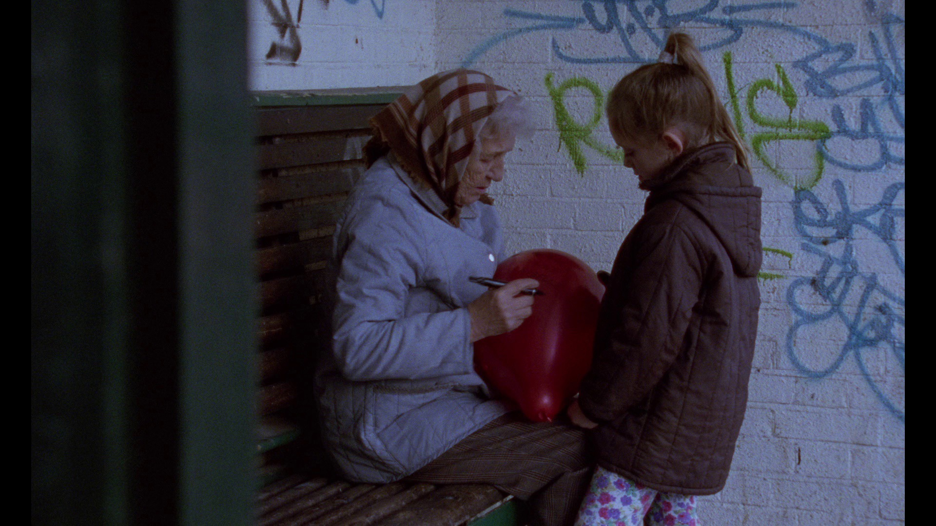Screen capture from Nil by Mouth