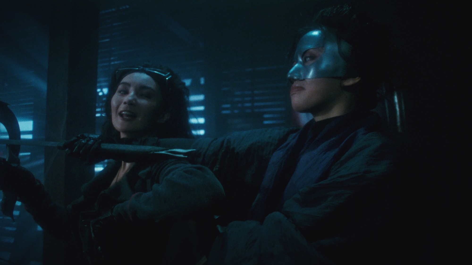 Screen capture from The Heroic Trio / Executioners