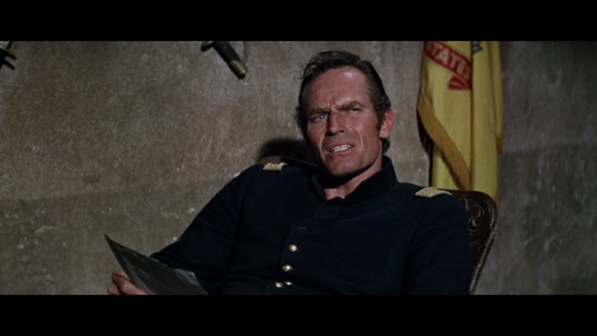 Screen capture from Major Dundee