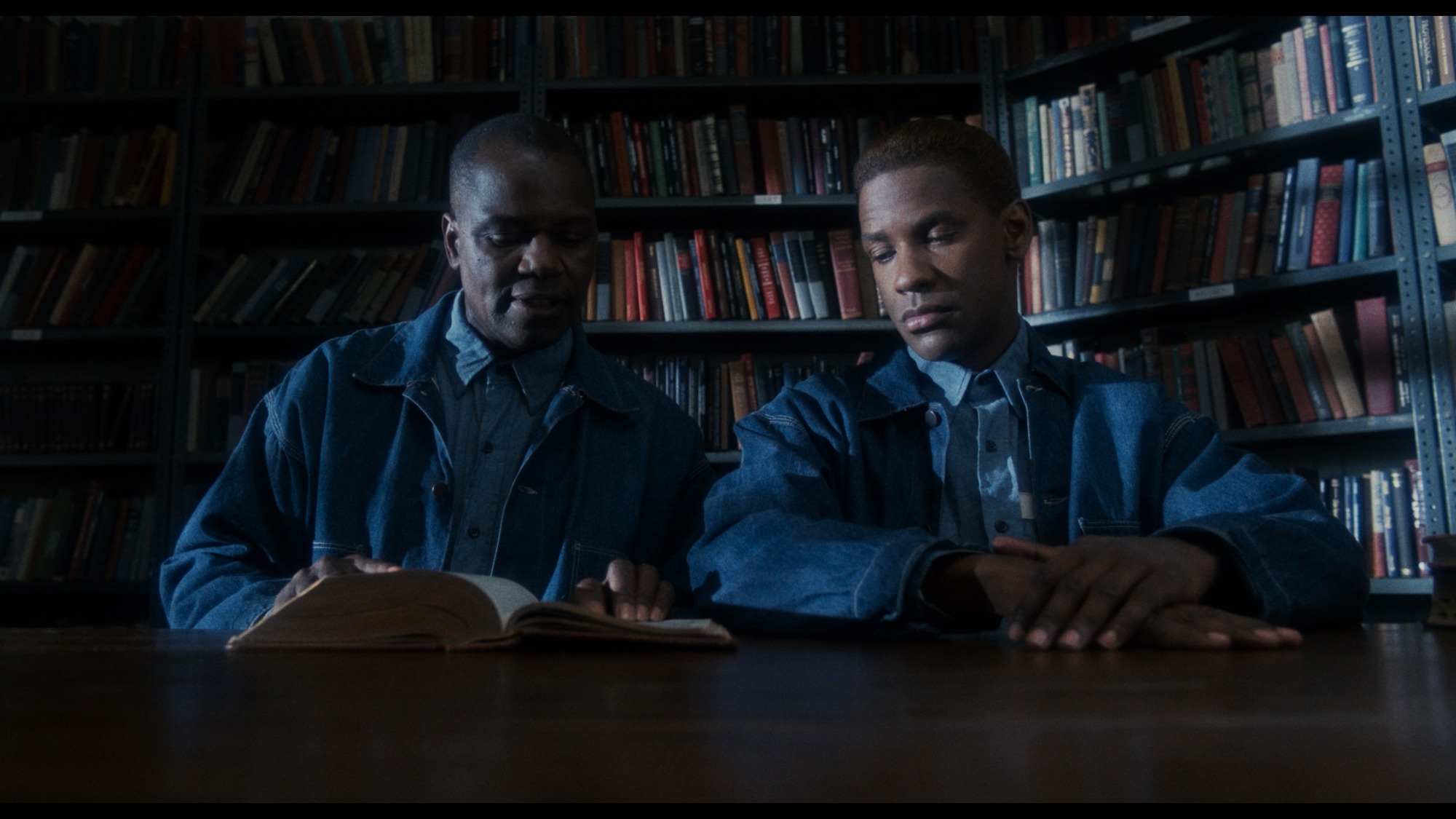 Screen capture from Malcolm X