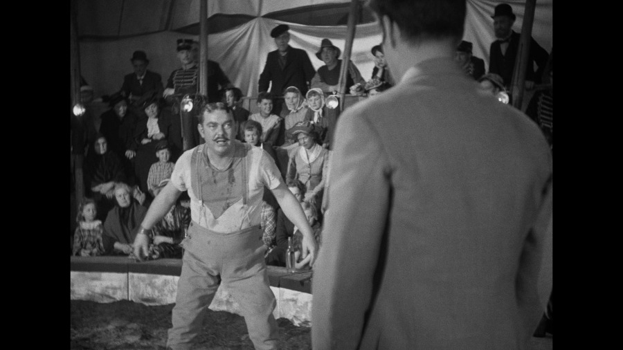 Screen capture from Sawdust and Tinsel
