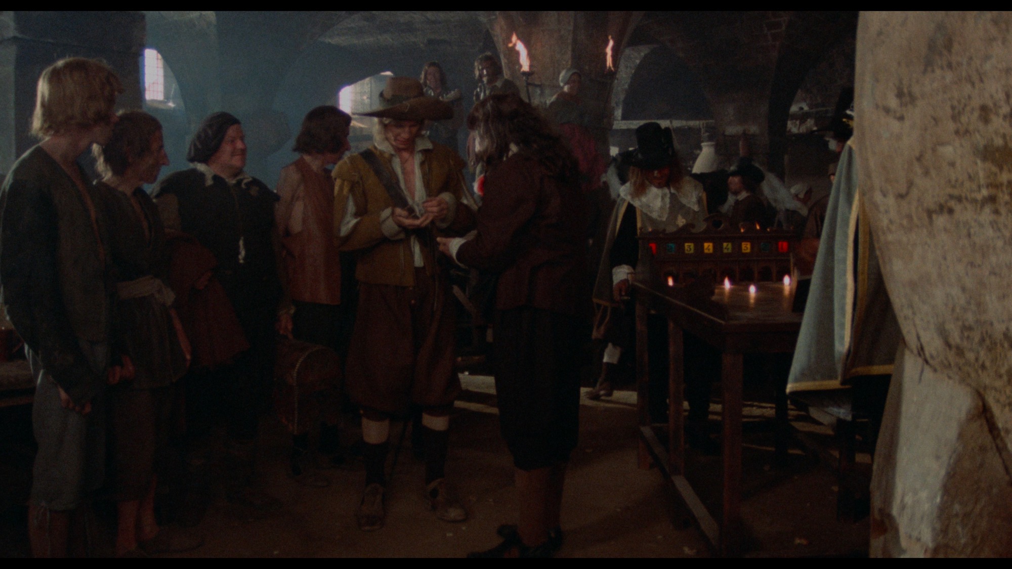 Screen capture from The Three Musketeers / The Four Musketeers: Two Films by Richard Lester