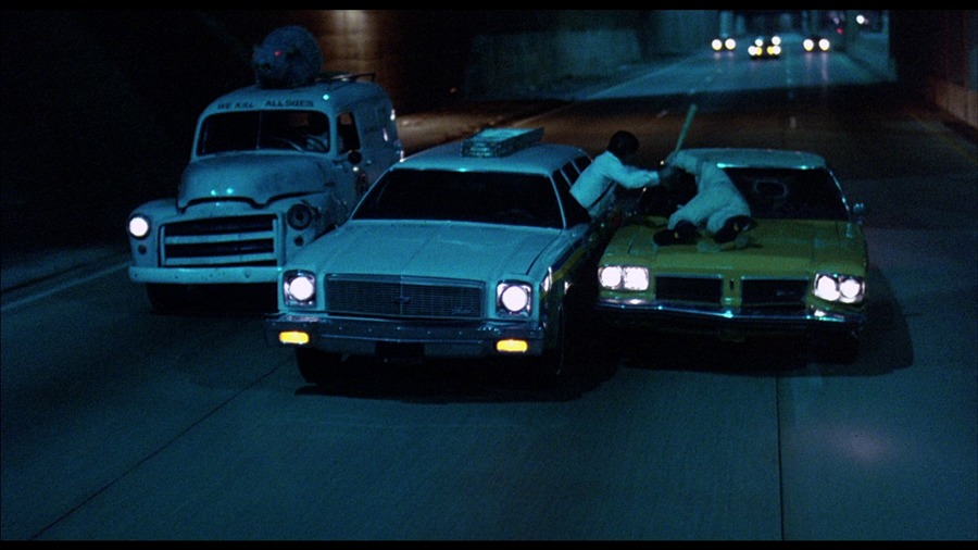 Screen capture from Crimewave